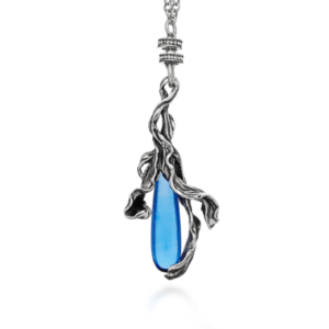 Giovanni Raspini Collana Pendente Orchidea Blu - 9269 - immagine 1