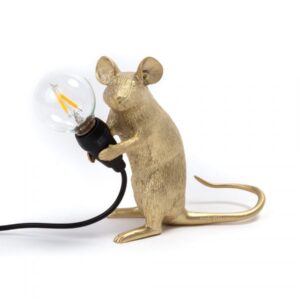 SELETTI Mouse Lamp Mac Gold 15231 - immagine 8