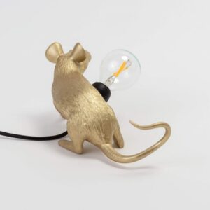 SELETTI Mouse Lamp Mac Gold 15231 - immagine 9