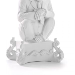 SELETTI Burlesque Chimp Bianco 14870_BIA - immagine 6