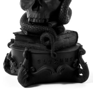 SELETTI Burlesque Skull Grande - Nero 14873_NER - immagine 3