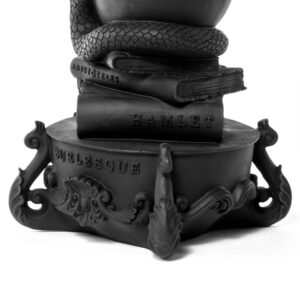 SELETTI Burlesque Skull Grande - Nero 14873_NER - immagine 9