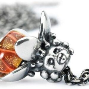 Trollbeads - Collana da donna con onice, argento sterling 925, cod. 54801090 - immagine 3