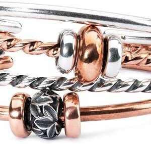 Trollbeads Bracciale intrecciato, argento TAGBA-00007 - immagine 4