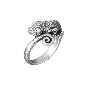 Anello Giovanni Raspini Animalier Camaleonte Cod. 12280 - immagine 1