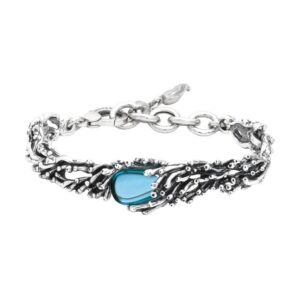 Bracciale Giovanni Raspini Gocce Color Goccia Mare Cod. 12415 - immagine 1