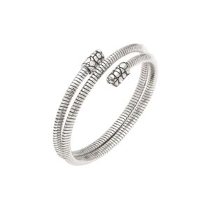 Bracciale Giovanni Raspini Croco Tubogas Doppio Piccolo Cod. 12538 - immagine 1