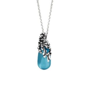 Collana Giovanni Raspini Pendente Goccia Mare Cod. 12412 - immagine 1