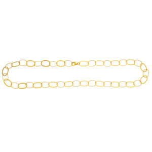 Collana Giovanni Raspini Maglia Ovale Alternata Cod. 8158