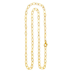 Collana Giovanni Raspini Maglia Ovale Martellata Cod. 8561