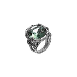 Anello Giovanni Raspini Quarzo Bambù Cod. 9687 - immagine 1