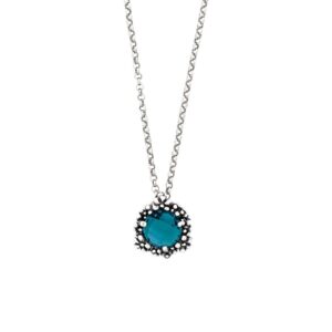 Collana Giovanni Raspini Blue Ivy Pendente Cod. 12425 - immagine 1
