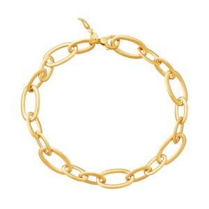Collana Giovanni Raspini Catene Ovale Bold Dorata Cod. 12373