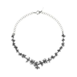 Collana Giovanni Raspini Farfalle 42 cm Cod. 12602 - immagine 1