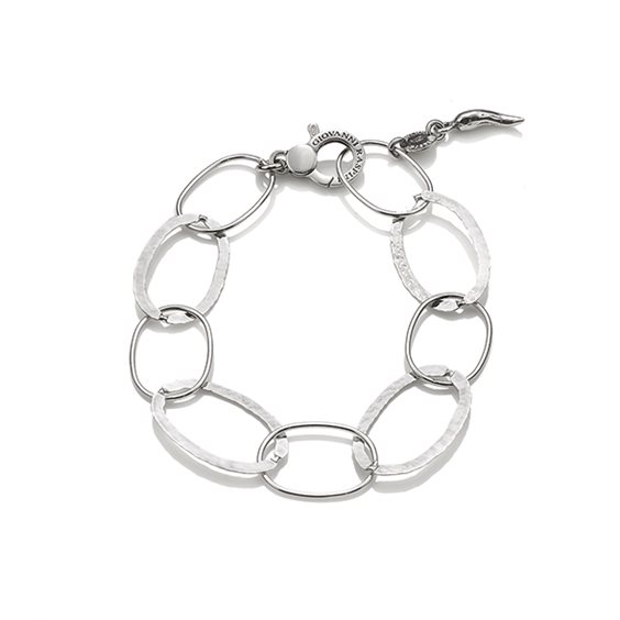 Giovanni Raspini - Bracciale Maglia Ovale Alternata Grande 10105
